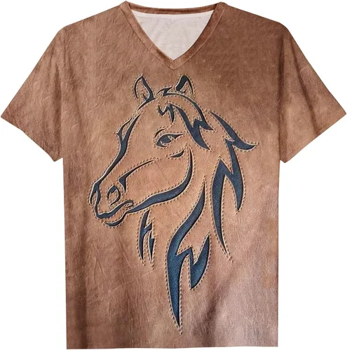 Vista 3 de Camisetas básicas de verano para mujer, con estampado gráfico, camisetas básicas de manga corta, cuello redondo, ropa de moda
