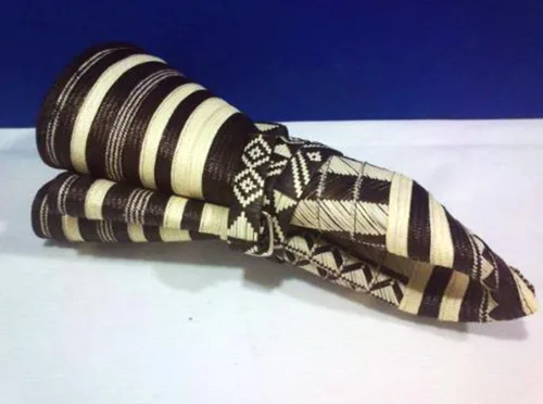 Vista 2 de col-p Sombrero Colombiano Sombrero Sinuano 21 Vueltas Hecho por Artesanos Colombianos Blanco