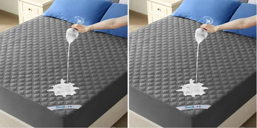 Vista 15 de BEDLORE Protector de colchón impermeable, sin ruido, tamaño individual XL, con bolsillo profundo ajustado de hasta 6 a 15 pulgadas, funda de colchón