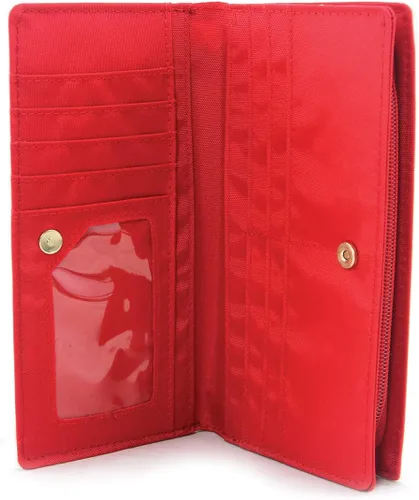 Vista 3 de Cartera Coca-Cola Drinks en material de vinilo, Rojo -, Classic