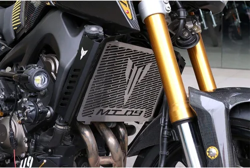 Vista 7 de Protección para Radiador de Motocicleta, Rejilla, Cubierta de Enfriamiento, Protector para Yamaha MT09 XSR900 FZ09 FJ09 MT-09 Tracer900 2014-2020