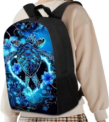 Vista 62 de HUGS IDEA Los animales frescos 3D niños escuela libro bolsa niños impresión mochilas, Baloncesto, Moderno