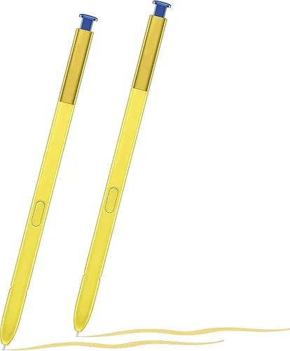 Vista 7 de 2 lápices capacitivos Galaxy Note 9 de repuesto sin Bluetooth Stylus Touch S Pen para Samsung Galaxy Note 9 N960 todas las versiones (morado lavanda)