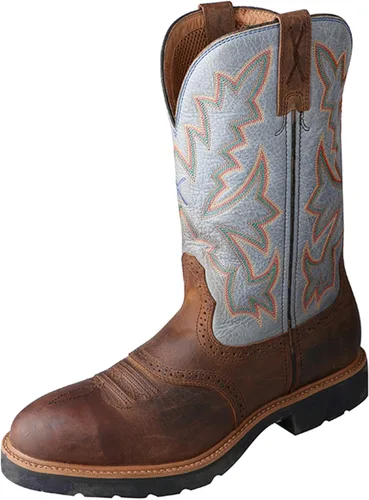 Vista 45 de Twisted X Botas Tech X para hombre de 12 pulgadas, botas occidentales casuales para hombre