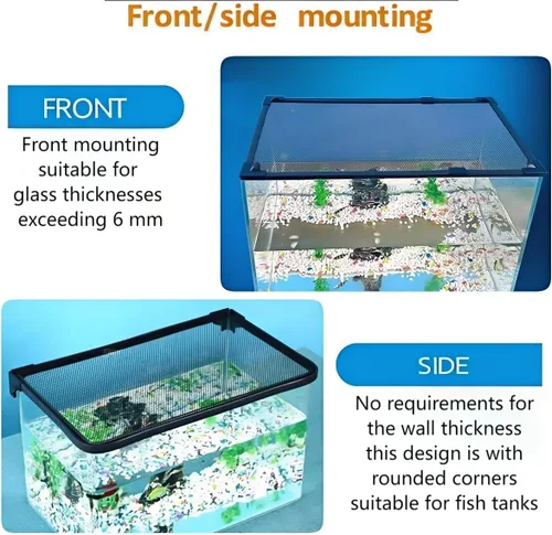 Vista 6 de La cubierta magnética de la tapa del tanque de peces evita que los peces salten