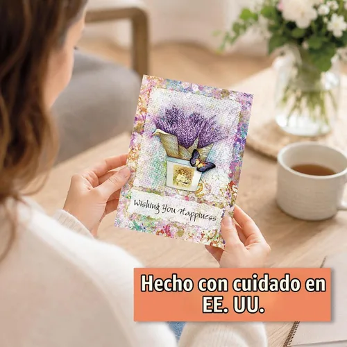 Vista 4 de Current Joy Hall Dream On Happy Birthday - Juego de 20 tarjetas con sobres blancos, 10 diseños, surtido grande de 5 x 7 pulgadas