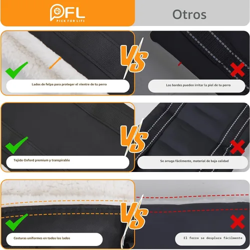 Vista 5 de Arnés de elevación ajustable para perros, cabestrillo para perros grandes, soporte de elevación y arnés de rehabilitación para patas traseras Negro