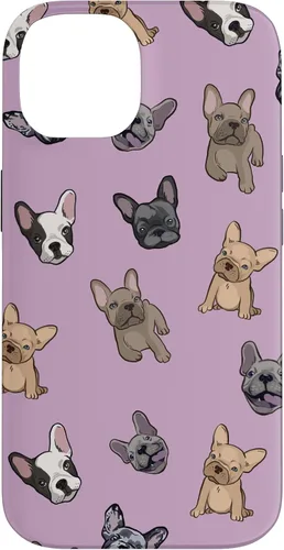 Vista 4 de Linda funda de teléfono Bulldog francés para iPhone 17