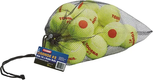Vista 7 de Tourna Orange Dot - Pelotas de tenis de baja compresión