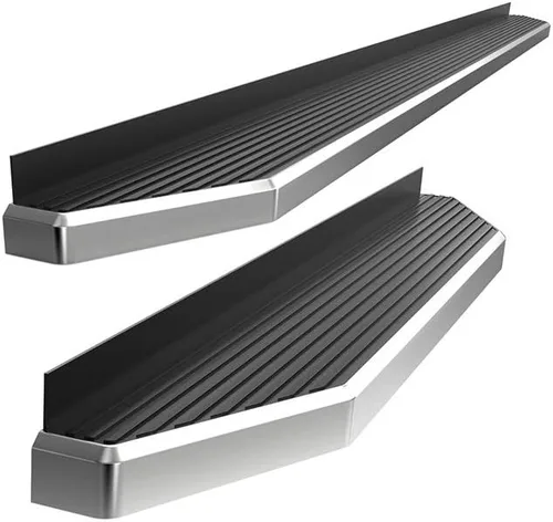 Vista 11 de APS Estribos (barras Nerf barras de escalón lateral) compatibles con Mercedes-Benz Metris 2016-2023 Cargo Van de 3 puertas