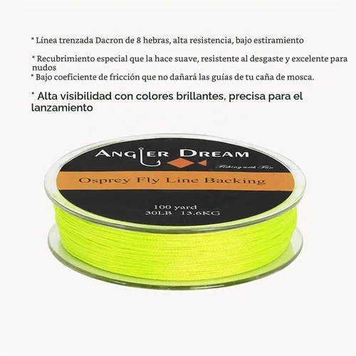 Vista 4 de 3/4 5/6 7/8 9/10WT Carrete de pesca con mosca con combinación de líneas, 3, 5, 8 WT Líder de respaldo de línea de mosca mecanizado CNC