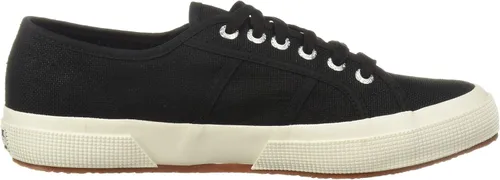 Vista 6 de Superga 2750 Cotu Tenis clásicos para mujer Negro Blanco