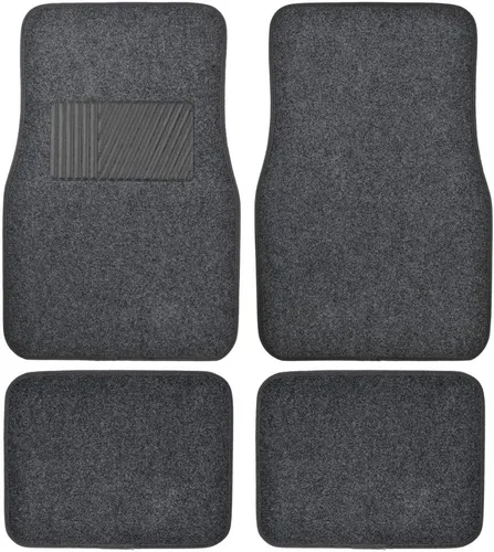 Vista 9 de BDK Alfombra de auto premium de 4 piezas (carbón)