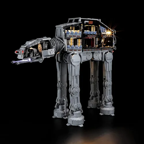 Vista 9 de GEAMENT Kit de luces LED versión 2020 compatible con modelos de construcción Lego 75288 at-at (versión 2020) (juego de modelos no incluidos)