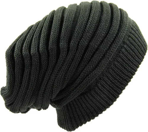 Vista 24 de RW Rasta larga Slinky Beanie Sombreros
