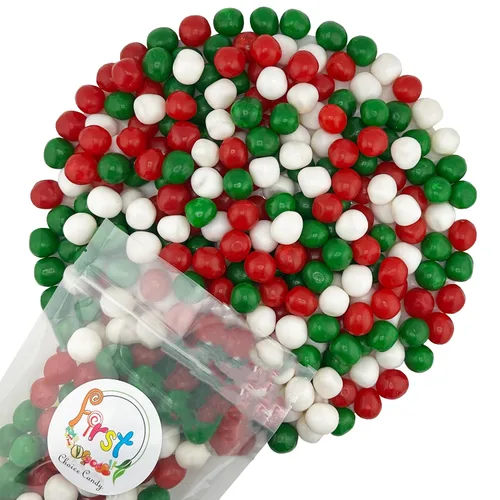 Vista 8 de Bolas de caramelo masticable de fruta ácida (surtidas, 1 libra)