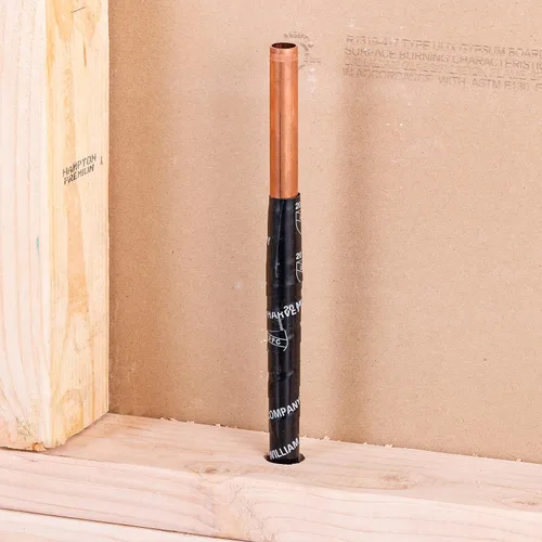 Vista 2 de Harvey Black Pipe Wrap, 10 Mil.
