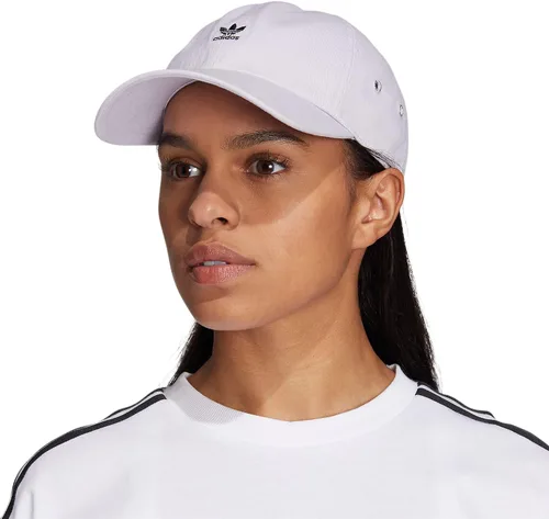 Vista 23 de adidas Originals Gorra ajustable relajada con logotipo para mujer