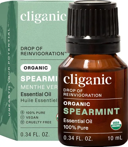 Vista 45 de Cliganic Aceite esencial de albahaca orgánica, 100% puro y natural para aromaterapia Con verificación sin OMG