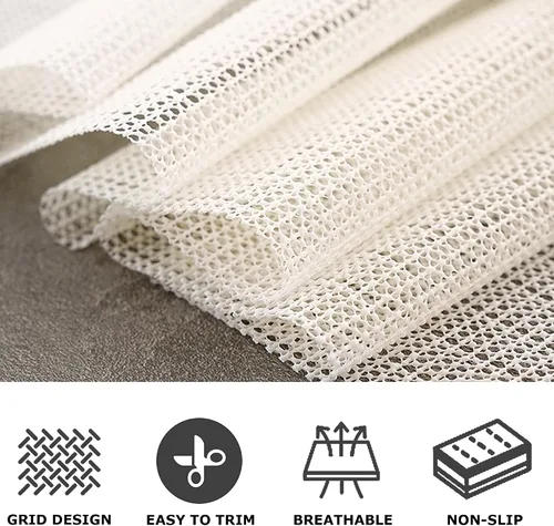 Vista 7 de Pinzas antideslizantes de 2 x 3 pies para suelos de madera dura, almohadillas gruesas para suelos de azulejos, agarre de alfombra para alfombra