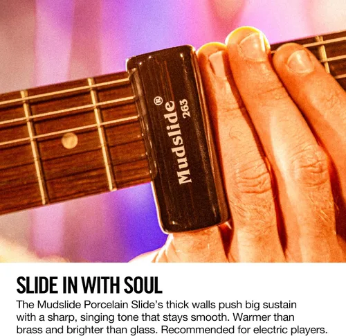 Vista 2 de Jim Dunlop Mudslide® - Tobogán de pared mediano de porcelana