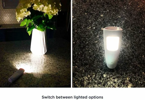 Vista 4 de Westek Luz de emergencia, 1 paquete – Linterna recargable LED multifuncional, luz de falla de energía y luz nocturna – Luces de corte de energía