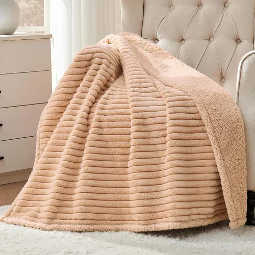 Vista 24 de Manta impermeable calmante para gatos de interior, manta suave y silenciosa de felpa para mascotas, manta gruesa de piel sintética de 500 GSM