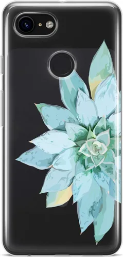 Vista 7 de Mertak Funda transparente compatible con Google Pixel 8 7a 7 Pro 6a 6 Pro 5a 5 4a 4 3a XL cubierta protectora flexible delgada suculenta ligera
