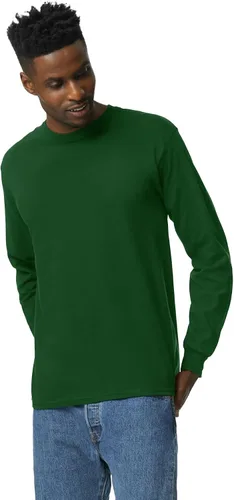 Vista 46 de Gildan - Camiseta de manga larga de algodón ultra estilo G2400 para adultos, paquete múltiple