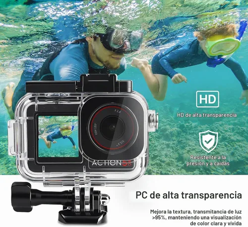 Vista 7 de Kit de filtro de buceo FitStill para DJI OSMO Action 5 Pro/4/3