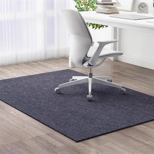 Vista 7 de Tapete para silla de oficina para suelo de madera dura, computadora o videojuegos, protector de suelo, tapete de protección de azulejos de madera