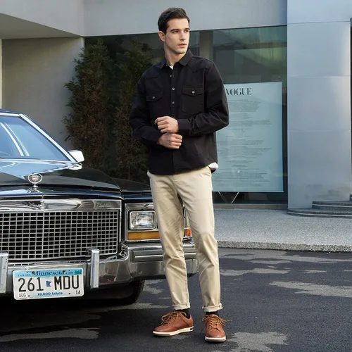 Vista 3 de Jousen - Tenis informales a la moda para hombre
