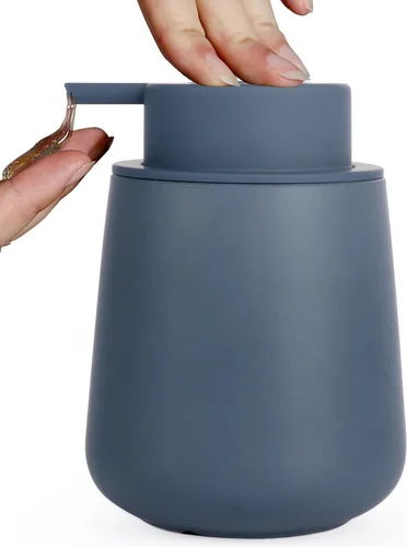 Vista 19 de INGOFIN Dispensador de Jabón de Cerámica Espumoso - Dispensador de Jabón de Mano de 12oz de Espuma para Baño, Dispensador de Platos Moderno