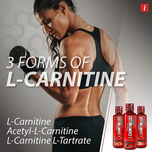 Vista 3 de iSatori L-Carnitina LS3 3000, L-Carnitina Líquida con Acetil L-Carnitina, L-Carnitina L-Tartrato, Pre Entreno Sin Estimulantes, Bajas Calorías, Sin