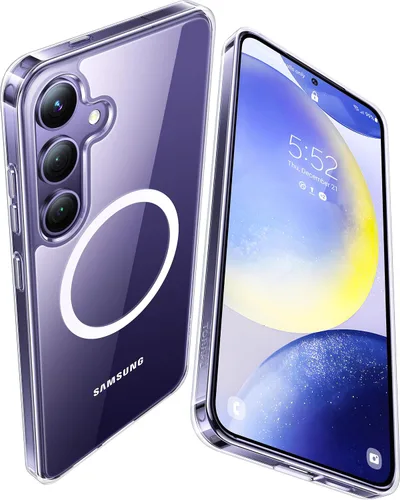 Vista 22 de TORRAS - Funda protectora magnética para Samsung Galaxy S23 6.1 pulgadas, prueba de caídas de grado militar, apta para MagSafe, parte trasera