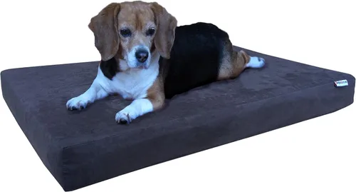 Vista 29 de Dogbed4less Cama de espuma de memoria para perros, ortopédica, con gel refrescante, forro impermeable con funda exterior duradera lavable