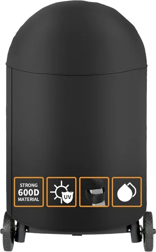 Vista 13 de NEXCOVER Cubierta redonda para parrilla de 19.5 pulgadas de diámetro para George Foreman Gfo3320 Gfo240 Crills, cubierta de cúpula para ahumador