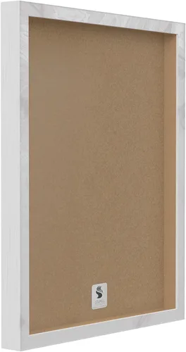 Vista 5 de Stupell Industries Country Counter Birdhouse - Arte de pared con marco blanco tradicional de girasol, naturaleza muerta, 11 x 14, gris Stupell