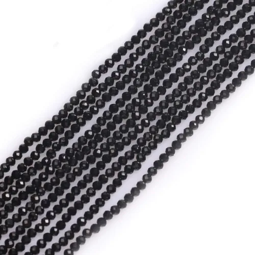 Vista 83 de GEM-Inside Cuentas espaciadoras redondas facetadas de gemas de lapislázuli azul natural semipreciosas de 2mm para hacer joyas 15