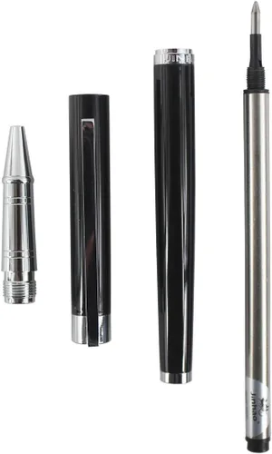 Vista 6 de Advanced 126 Rollerball Pen con estuche para bolígrafo, color negro