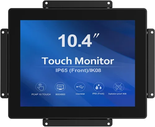 Vista 15 de GreenTouch Monitor táctil PCAP HDMI de 17,8 cm (7 pulgadas) con marco abierto de 1024x600 para mercados de consumo, venta minorista y hostelería