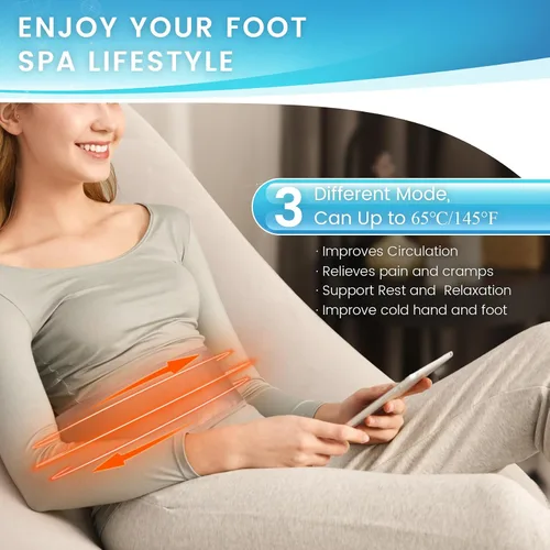 Vista 3 de Máquina de desintoxicación de baño de pies iónico, limpieza iónica profesional de doble desintoxicación iónica para baño de pies, spa con iones