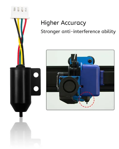 Vista 2 de ABL Sensor de nivelación automático apto para artillería Sidewinder SW-X2 y Genius Pro, sensor de nivelación automático de alta precisión de alta
