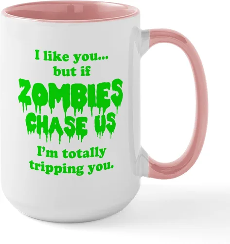 Vista 26 de CafePress Cattitude Funny Cat Saying Taza Grande de Café de Cerámica 15 oz (444 ml)