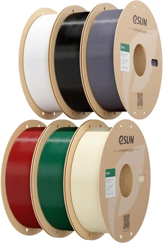 Vista 34 de eSUN Filamento PLA Mate 1.75mm, Filamento PLA Mate para Impresora 3D, Carrete de 1KG, Filamento de Impresión 3D para Impresoras 3D, Carrete