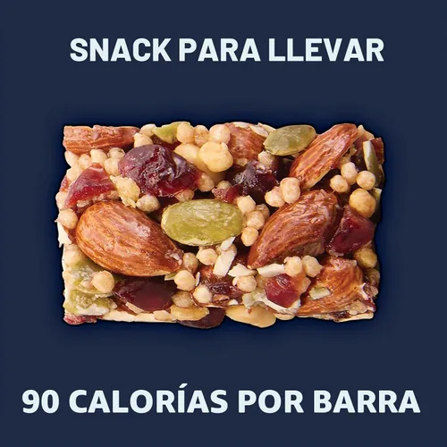 Vista 3 de Pick Me Up Provisions Mini barra de nueces de almendra y arándano, 0.71 oz