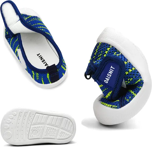 Vista 6 de Zapatos para bebé niño y niña, ligeros, transpirables, de malla, zapatos de agua para playa, antideslizantes, para primeros pasos, 6, 9, 12, 18, 24