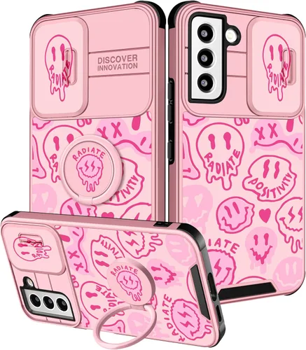 Vista 150 de Funda 2 en 1 para Samsung Galaxy S23 Ultra Flamingo para mujeres y niñas, diseño femenino de flamencos con cubierta deslizante para cámara y soporte