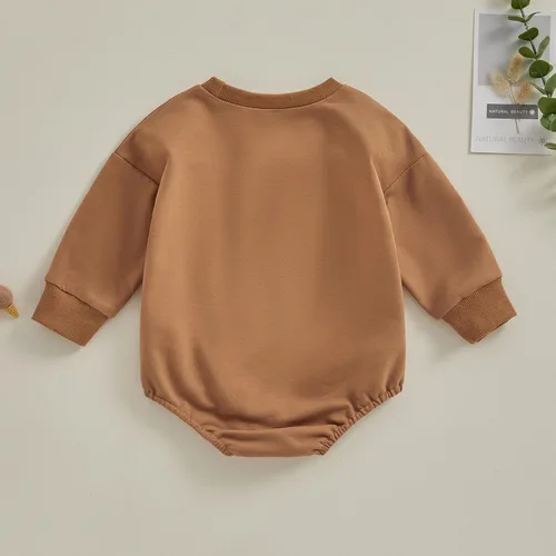 Vista 6 de Engofs Sudadera de manga larga para bebé recién nacido, 0, 3, 6, 12, 18 meses, ropa de otoño e invierno