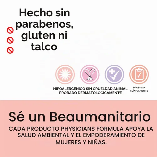 Vista 6 de Physicians Formula Butter Glow Corrector, neutraliza el enrojecimiento y oculta imperfecciones, impregnado con ingredientes iluminadores y Verde